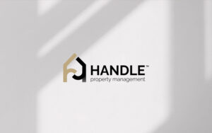 Professional brand identity and logo design for Handle Property Management by Lilac Dubai